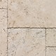 Travertine floor