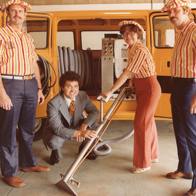 Classic crew at work